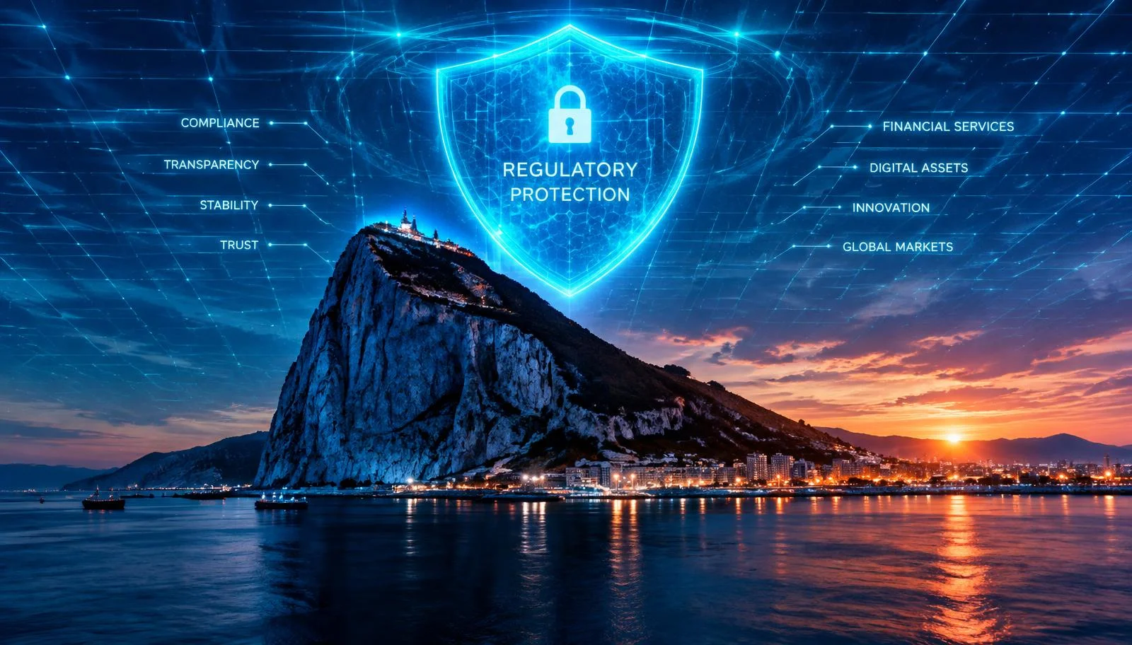 Gibraltar, home of the GFSC regulator