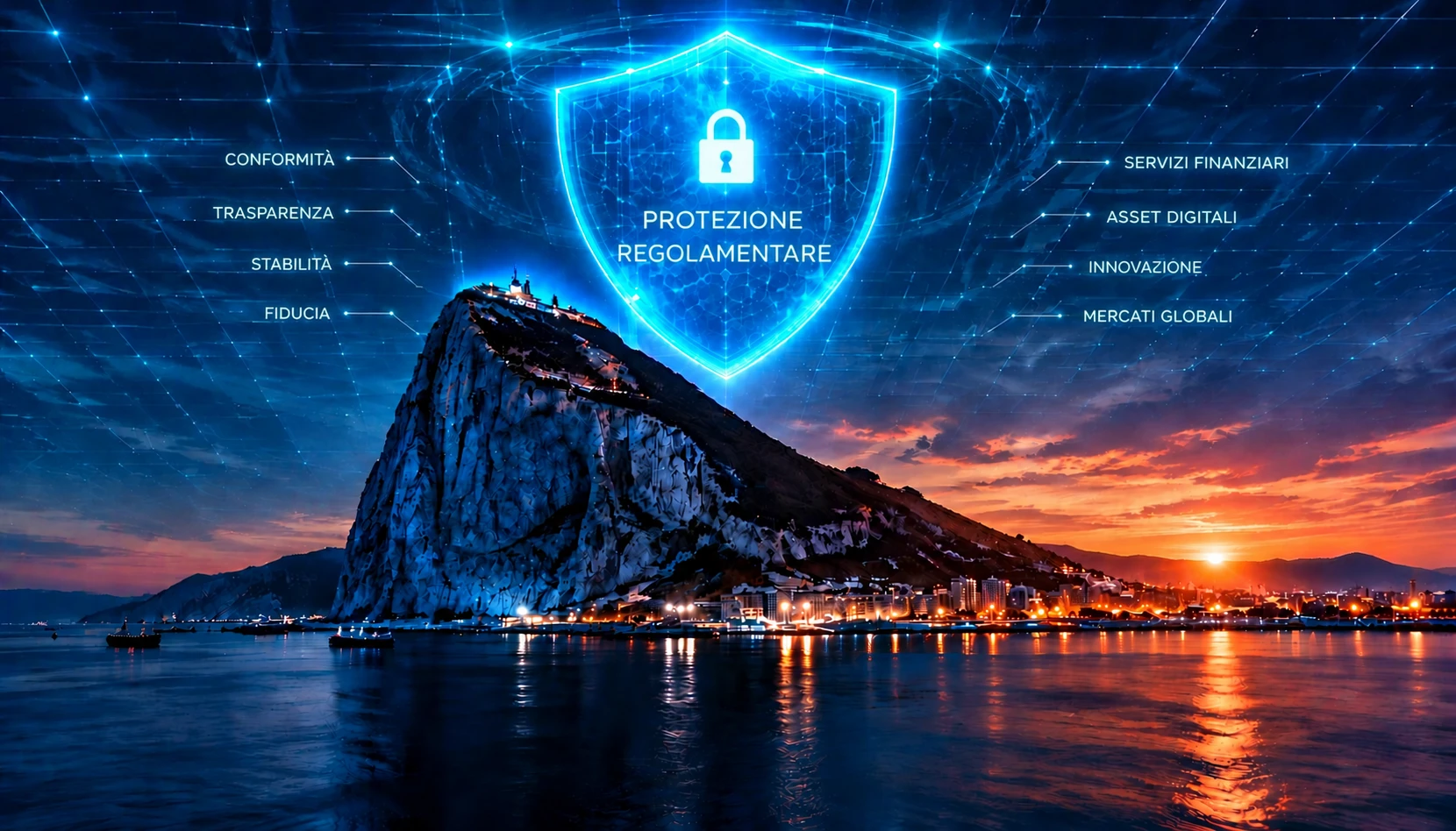Gibraltar, home of the GFSC regulator
